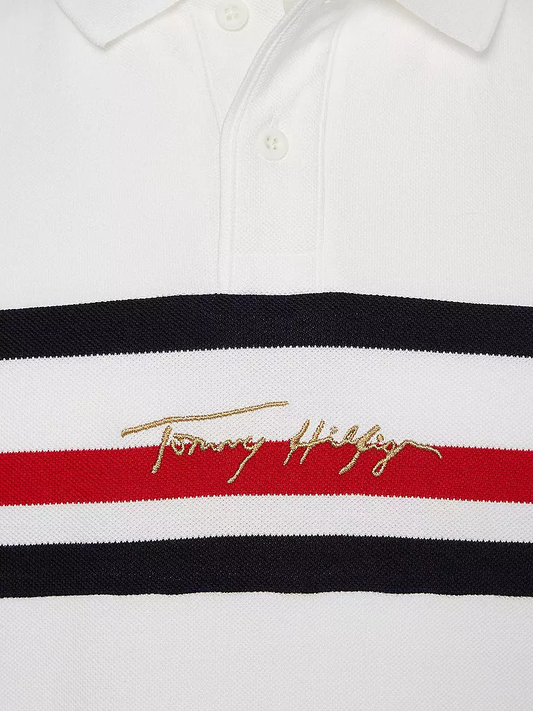 TOMMY HILFIGER | Poloshirt Regular Fit | weiß