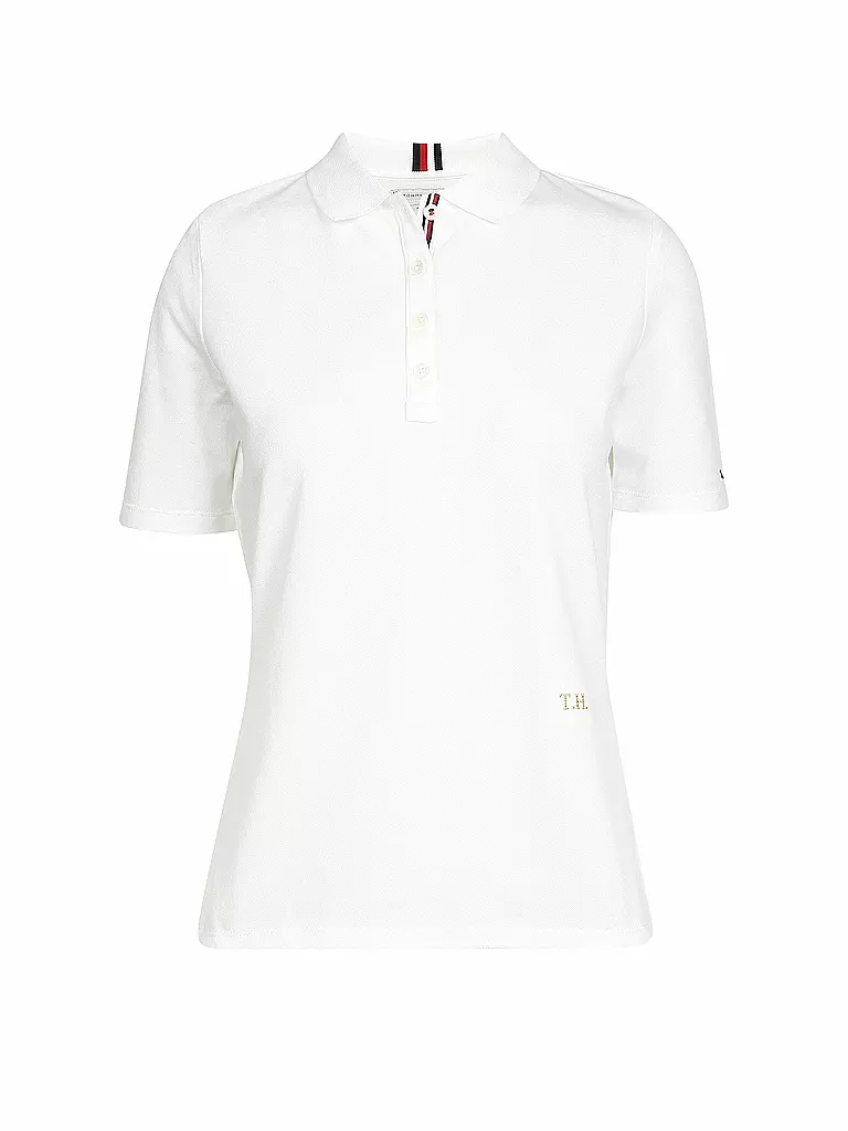 TOMMY HILFIGER | Poloshirt Regular-Fit "Essential" | weiß