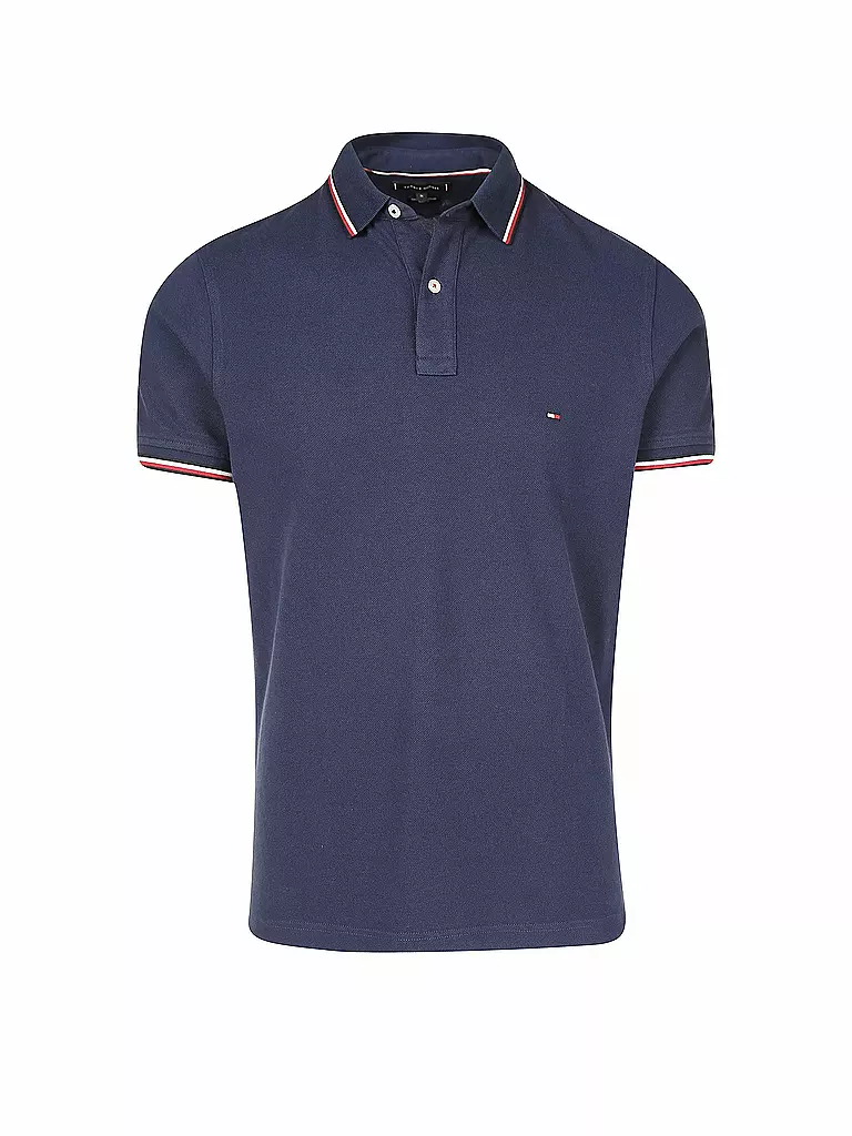 TOMMY HILFIGER | Poloshirt Slim Fit  | blau