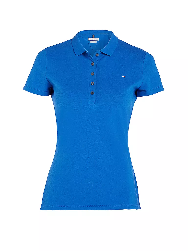 TOMMY HILFIGER | Poloshirt Slim Fit  | blau