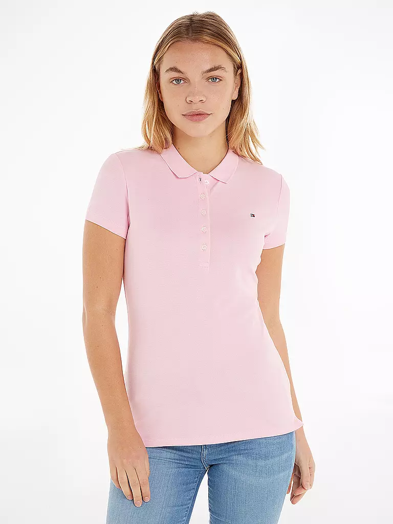 TOMMY HILFIGER | Poloshirt Slim Fit  | pink