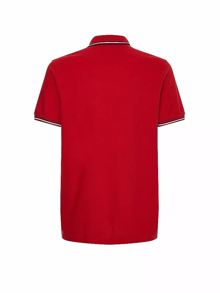 TOMMY HILFIGER | Poloshirt Slim Fit  | rot