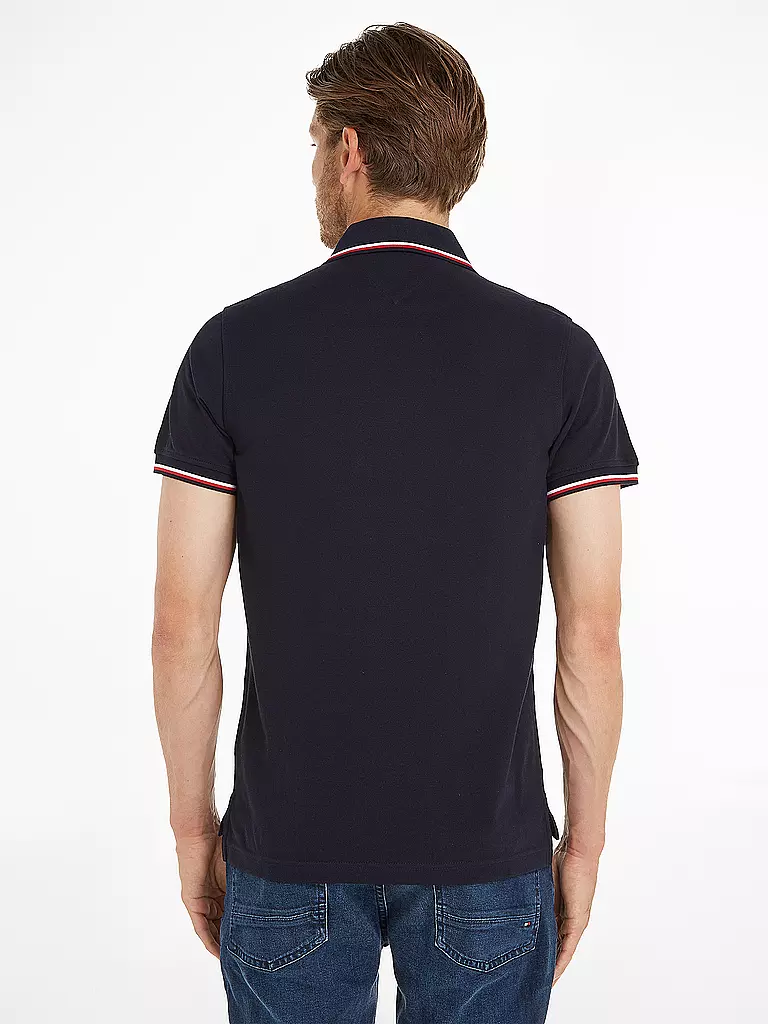 TOMMY HILFIGER | Poloshirt Slim Fit  | blau