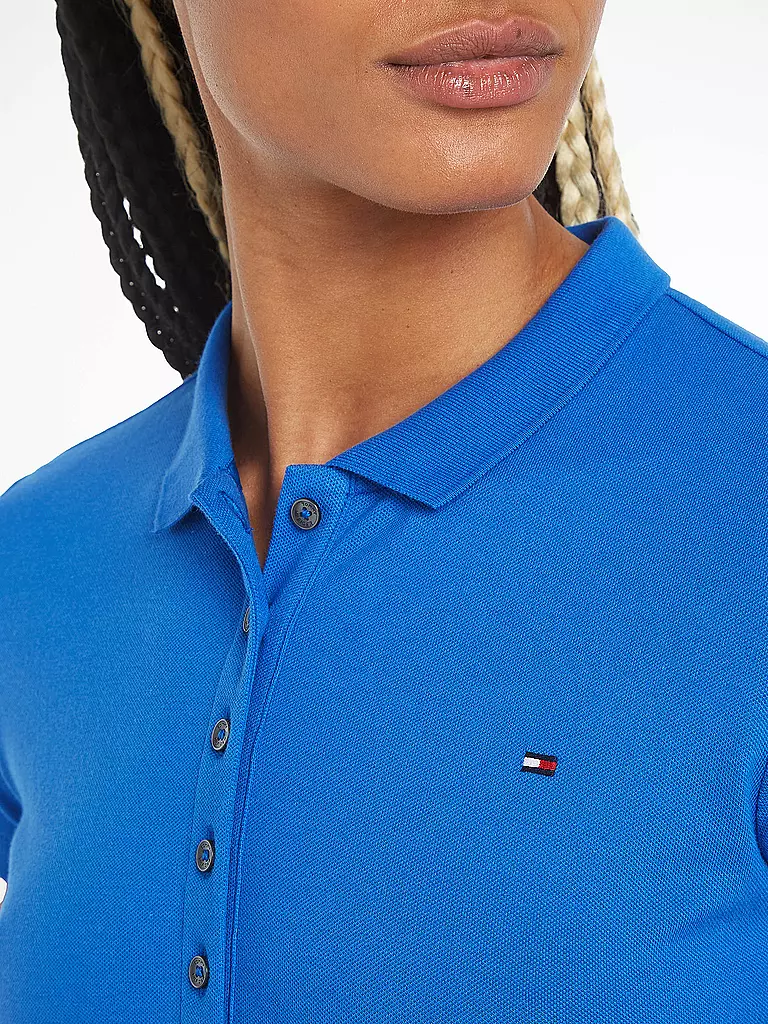 TOMMY HILFIGER | Poloshirt Slim Fit  | blau