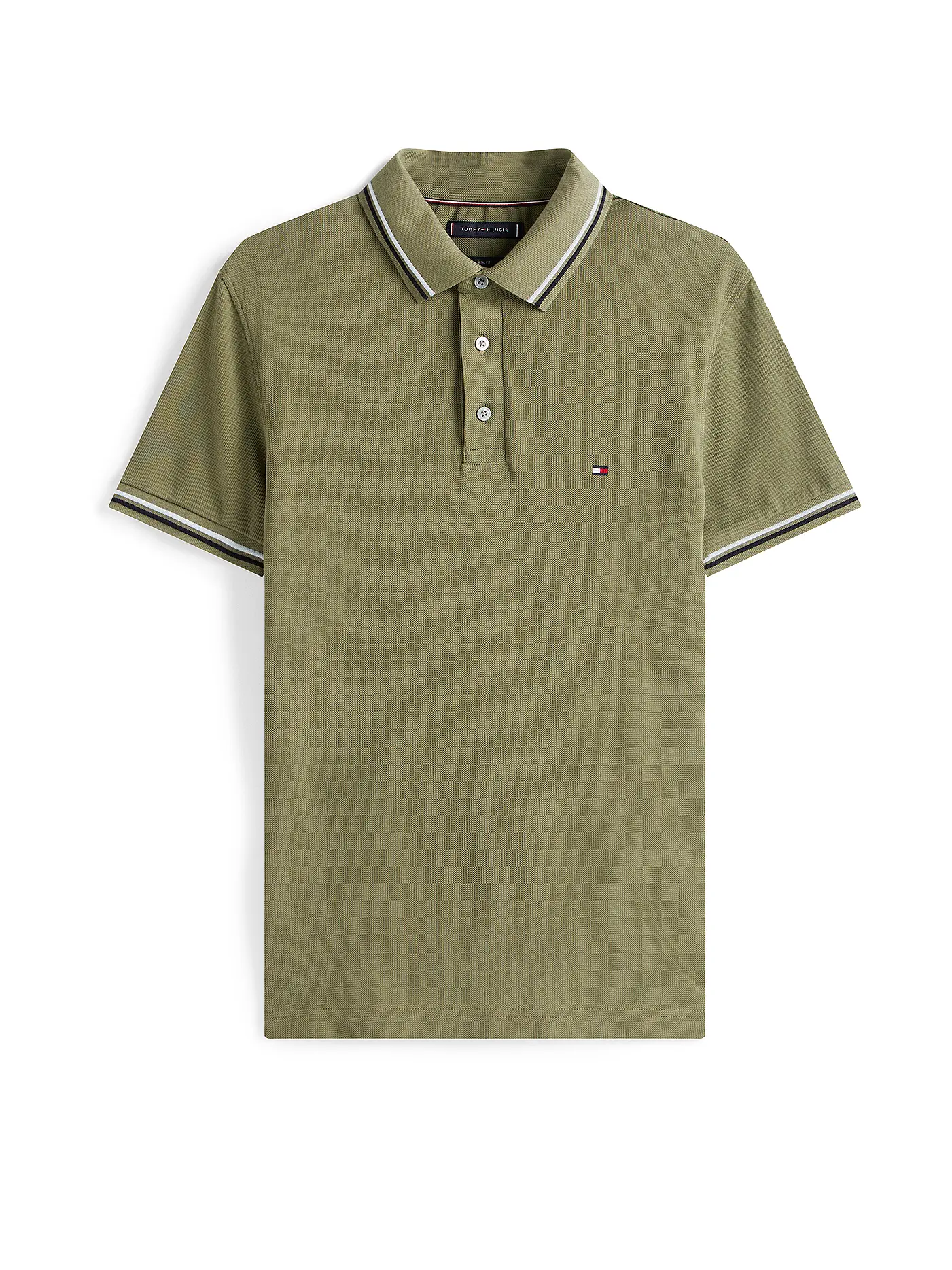 TOMMY HILFIGER | Poloshirt Slim Fit | olive
