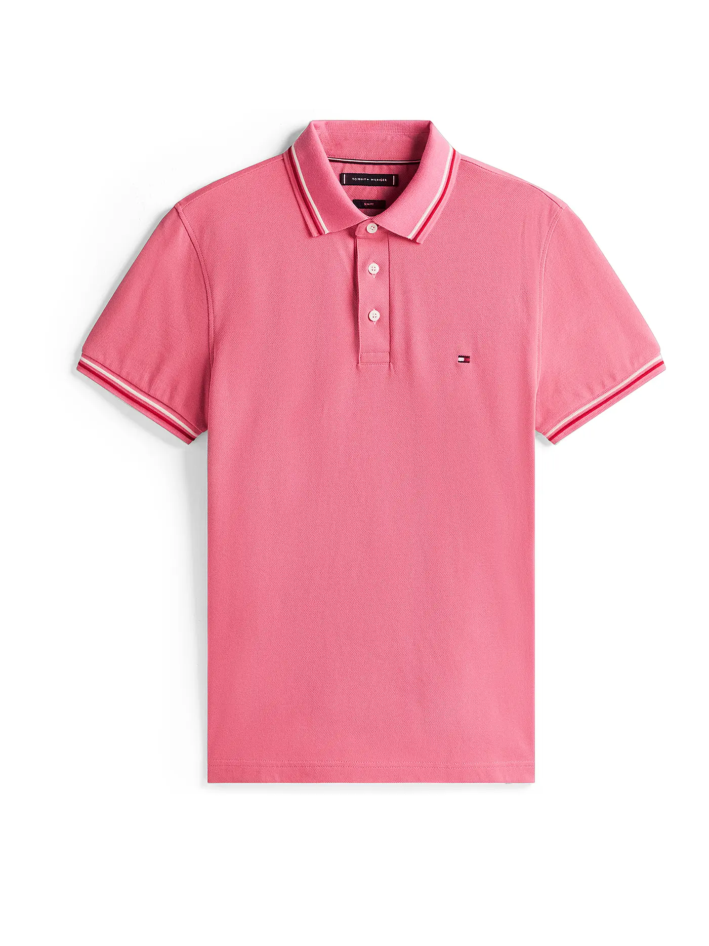 TOMMY HILFIGER | Poloshirt Slim Fit | rosa