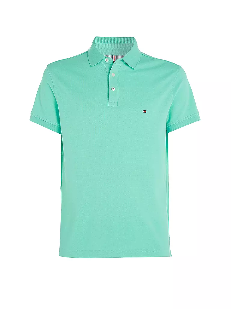 TOMMY HILFIGER | Poloshirt Slim Fit | grün