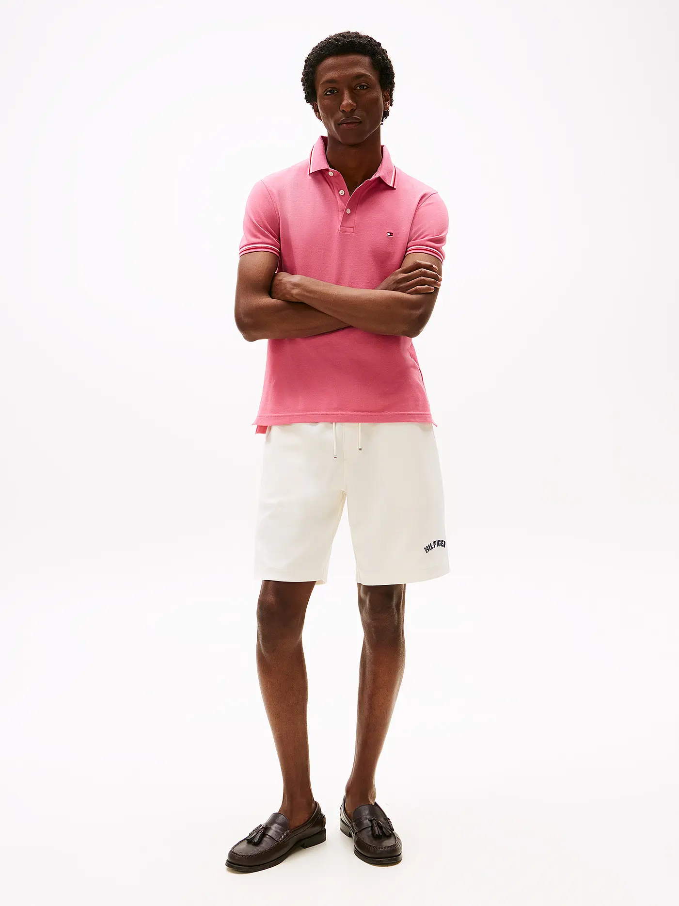 TOMMY HILFIGER | Poloshirt Slim Fit | rosa