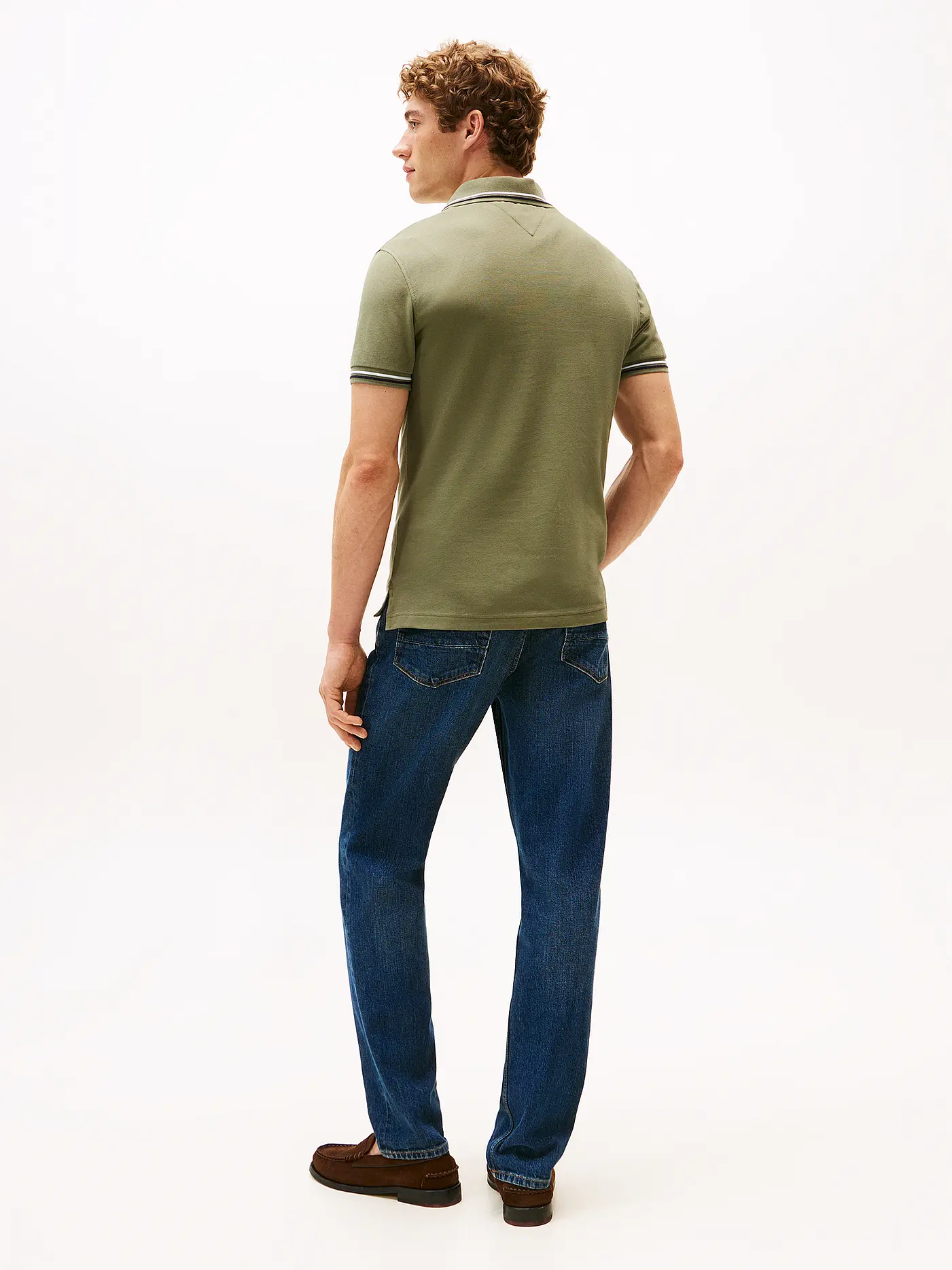 TOMMY HILFIGER | Poloshirt Slim Fit | olive