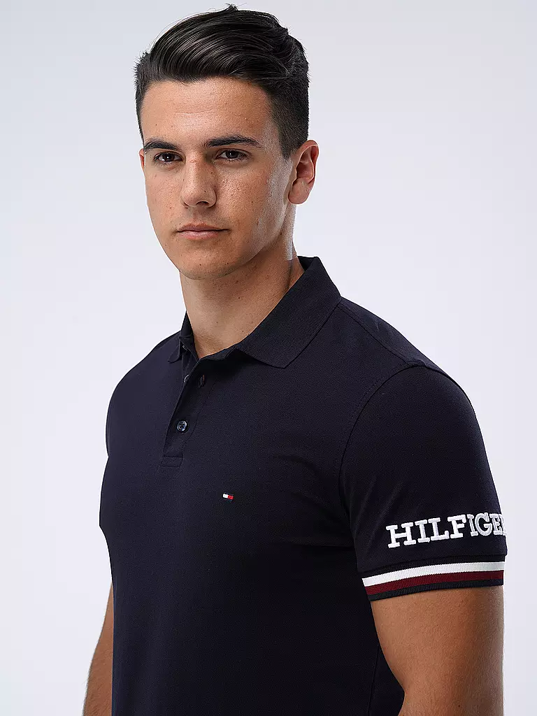 TOMMY HILFIGER | Poloshirt Slim Fit | blau