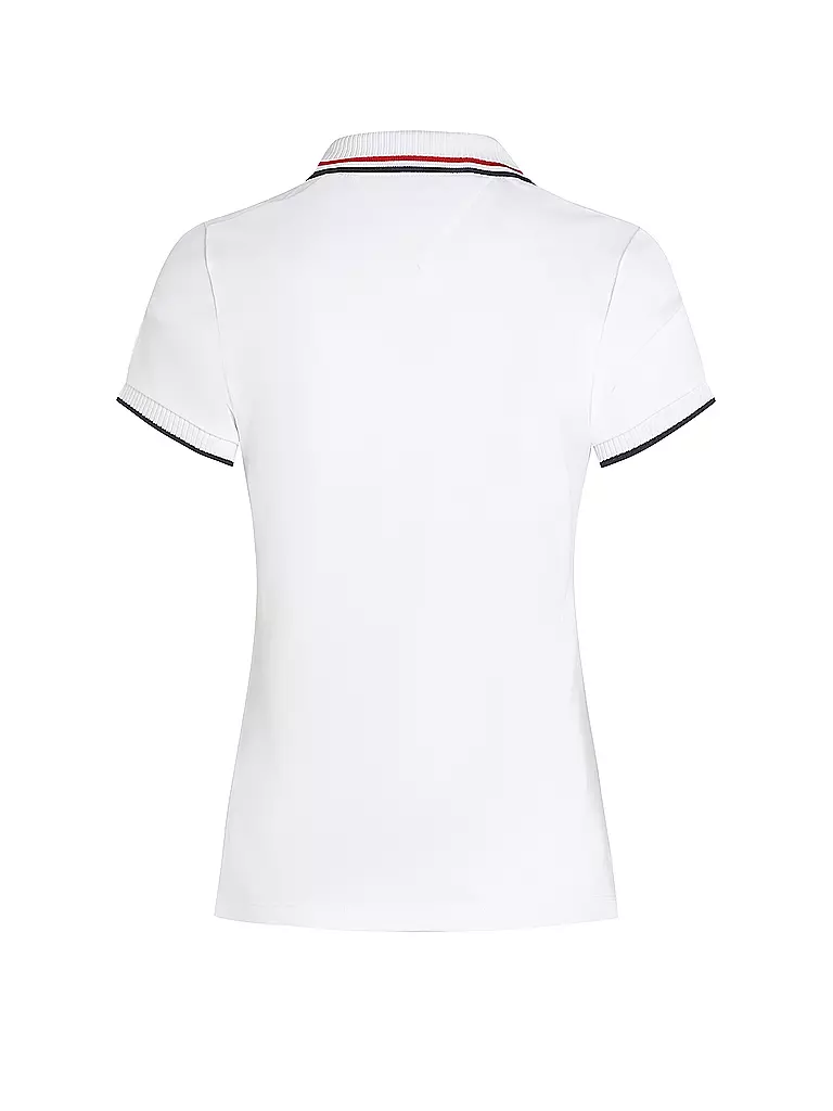 TOMMY HILFIGER | Poloshirt Slim Fit | weiss