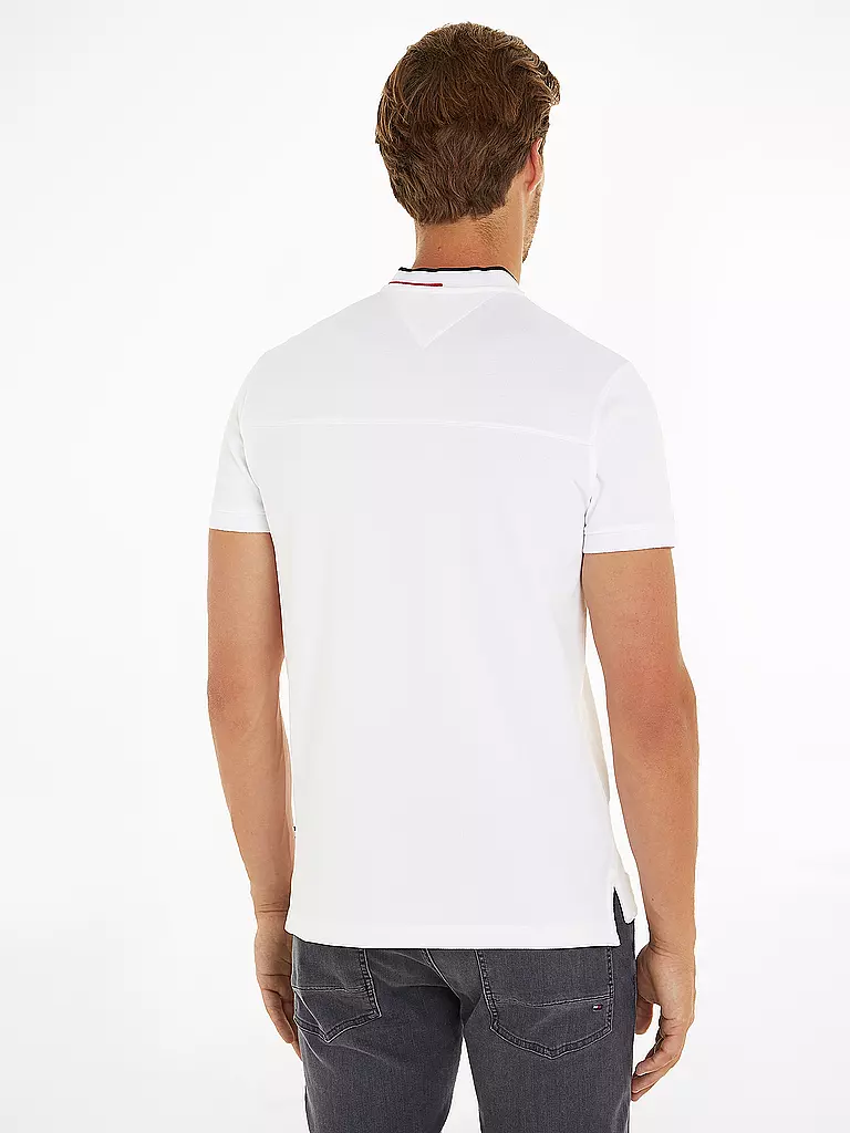 TOMMY HILFIGER | Poloshirt Slim Fit | weiss