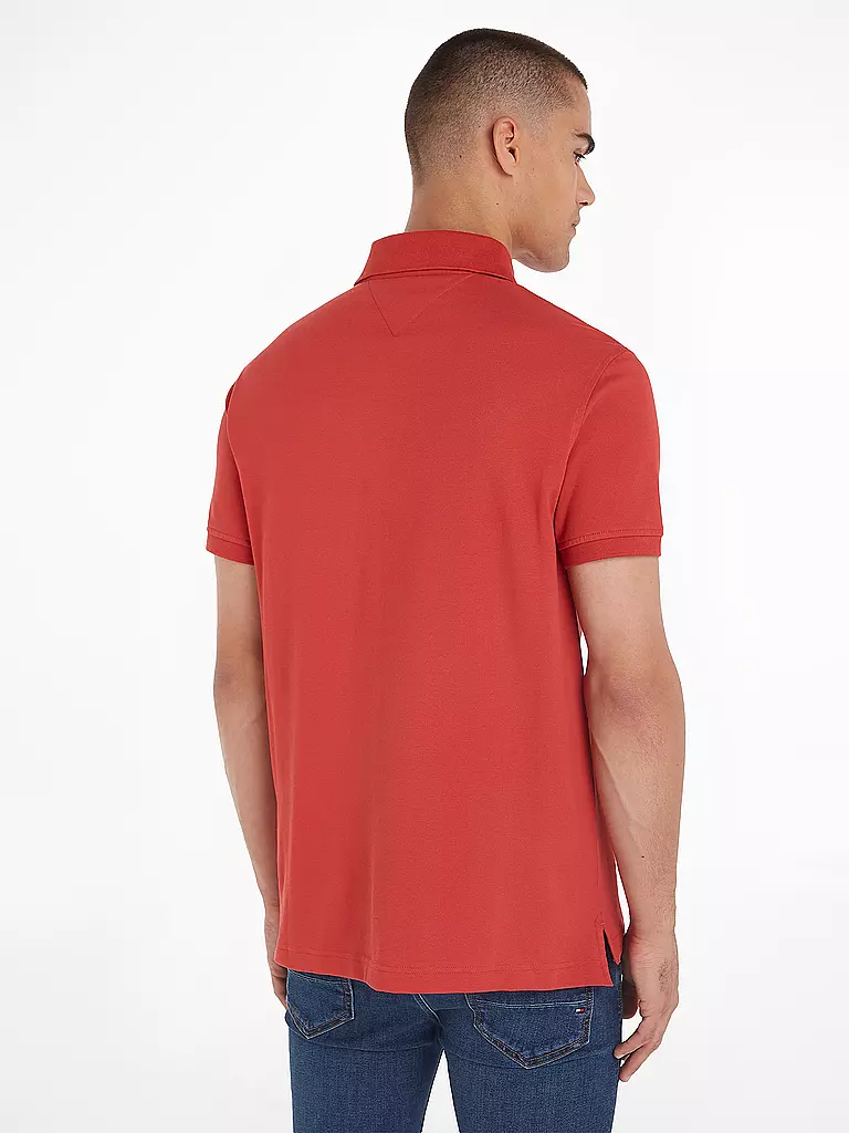 TOMMY HILFIGER | Poloshirt Slim Fit | rot