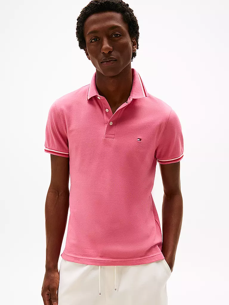TOMMY HILFIGER | Poloshirt Slim Fit | hellblau
