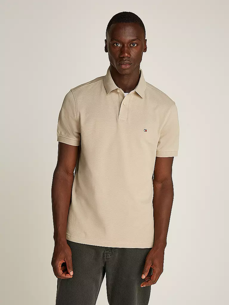 TOMMY HILFIGER | Poloshirt Slim Fit | grün