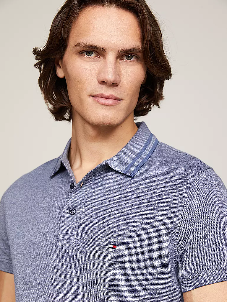 TOMMY HILFIGER | Poloshirt Slim Fit | blau