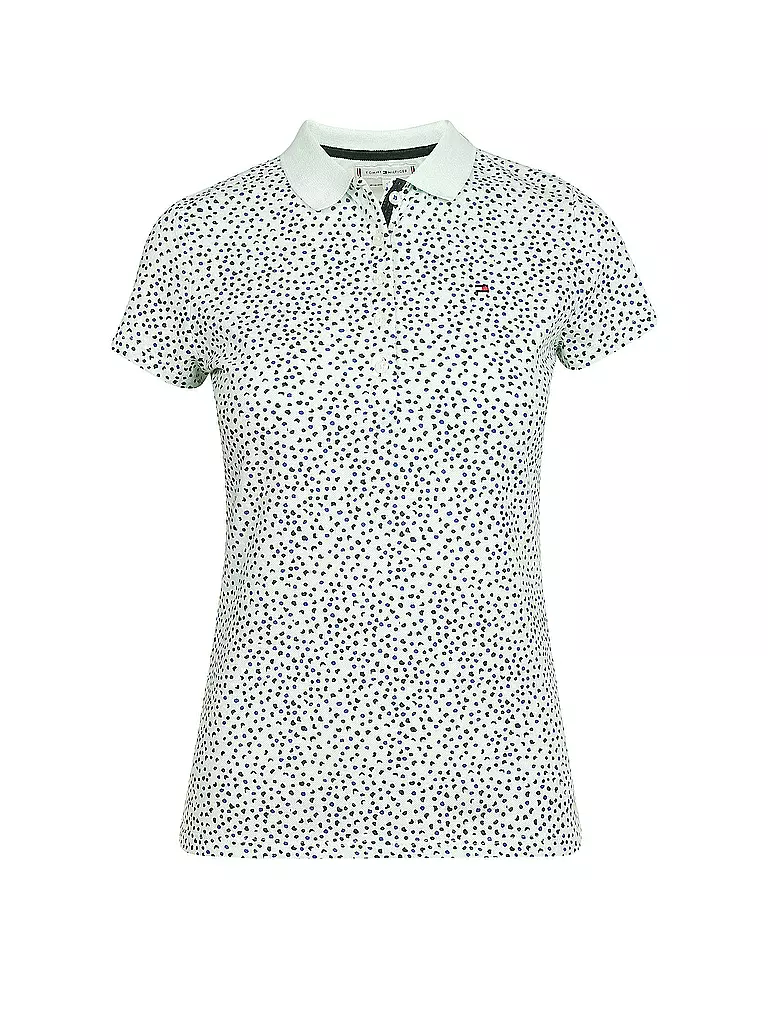 TOMMY HILFIGER | Poloshirt Slim-Fit "New Chiara" | blau