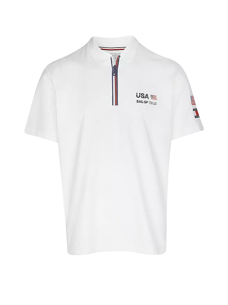 TOMMY HILFIGER | Poloshirt TH x SailGP | weiss