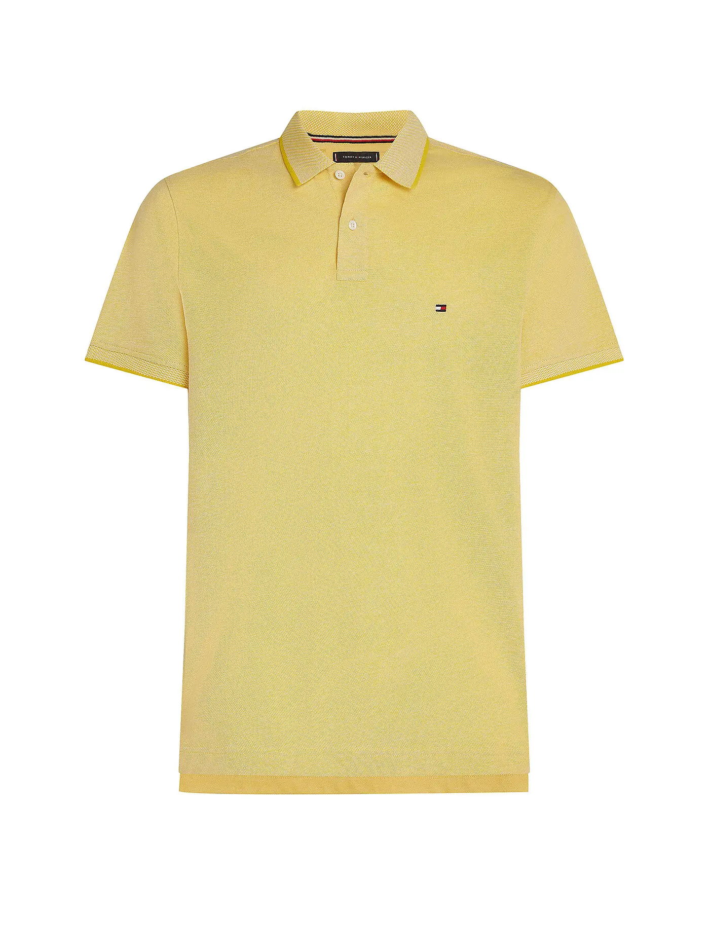 TOMMY HILFIGER | Poloshirt | gelb