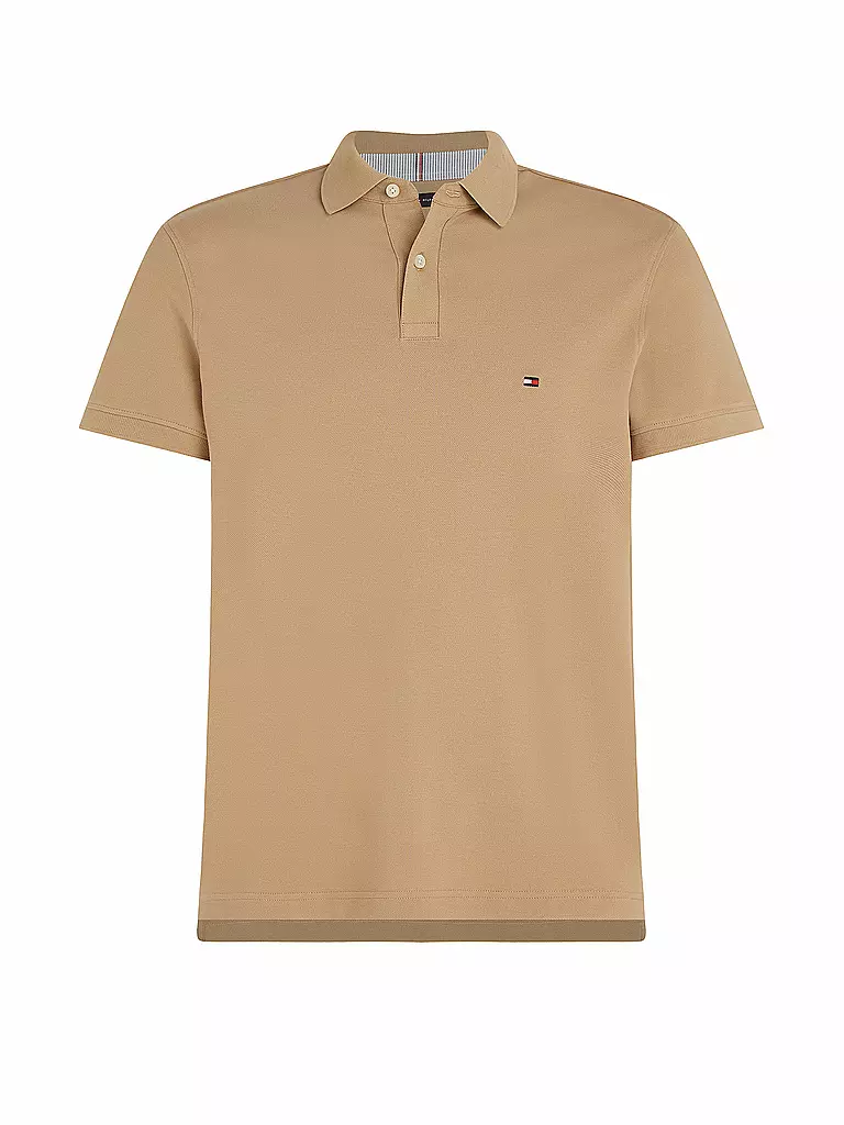 TOMMY HILFIGER | Poloshirt | hellbraun