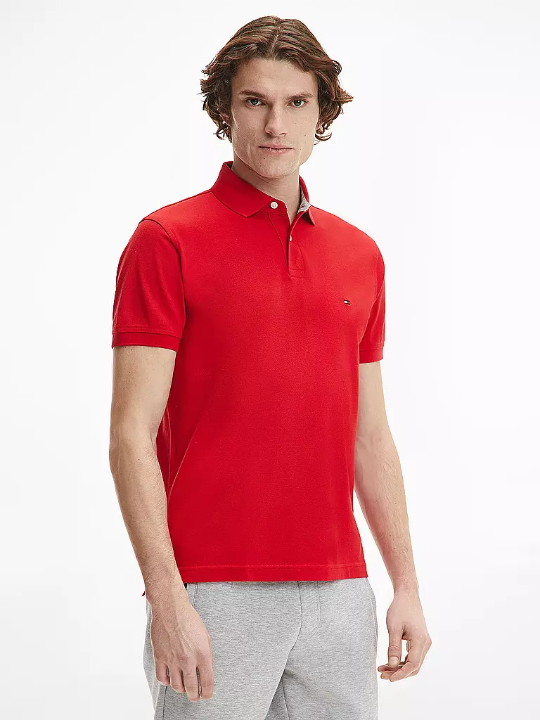 TOMMY HILFIGER | Poloshirt | rot