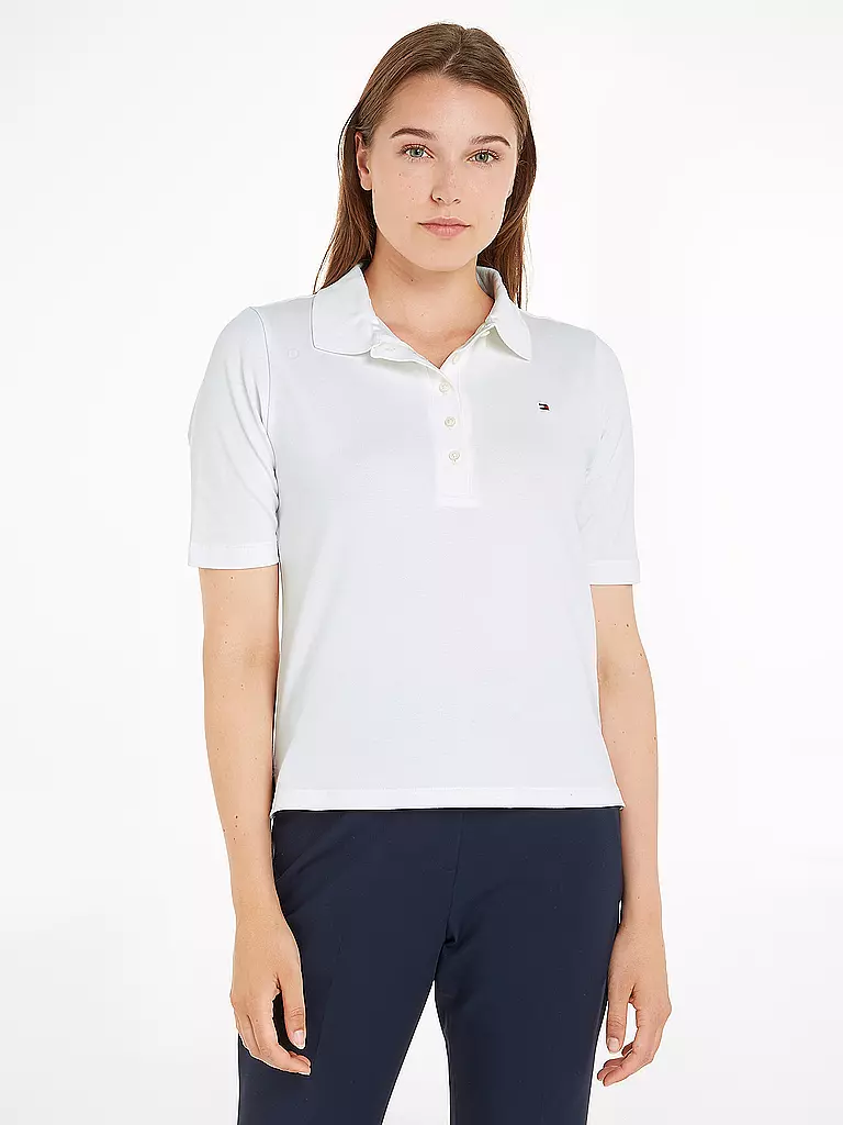 TOMMY HILFIGER | Poloshirt | weiss