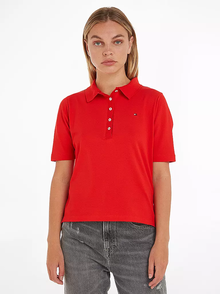 TOMMY HILFIGER | Poloshirt | rot