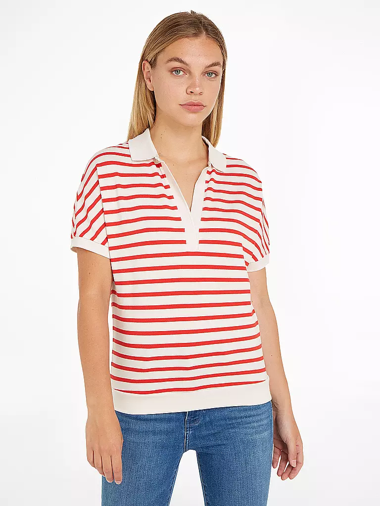 TOMMY HILFIGER | Poloshirt | rot