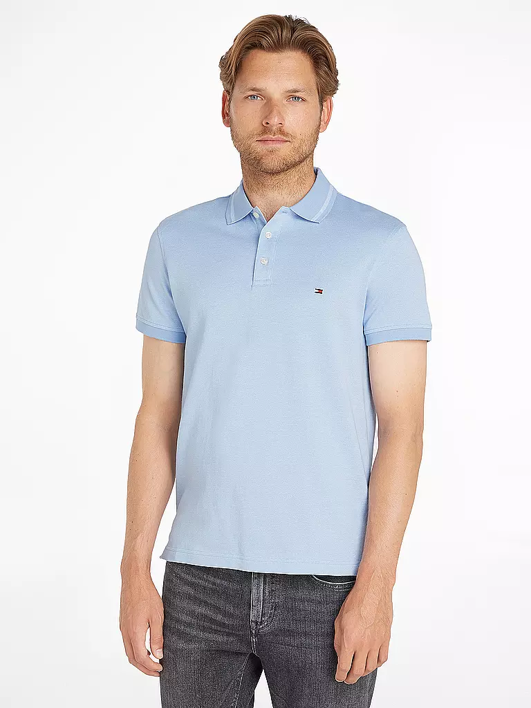 TOMMY HILFIGER | Poloshirt | hellblau