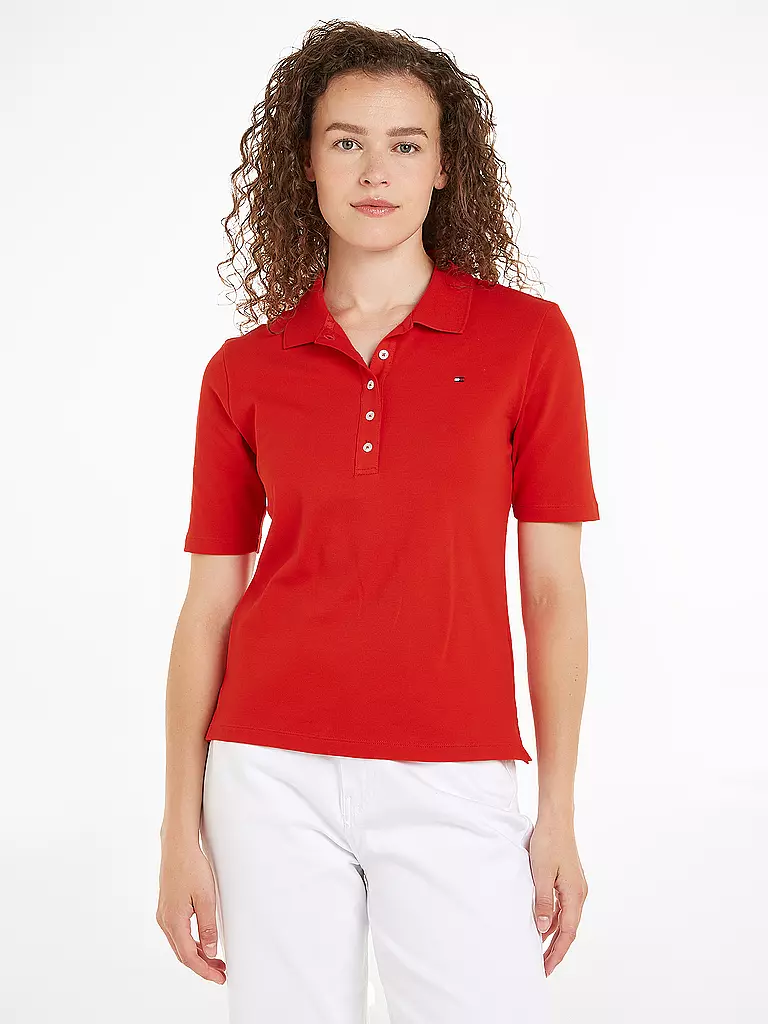 TOMMY HILFIGER | Poloshirt | rot