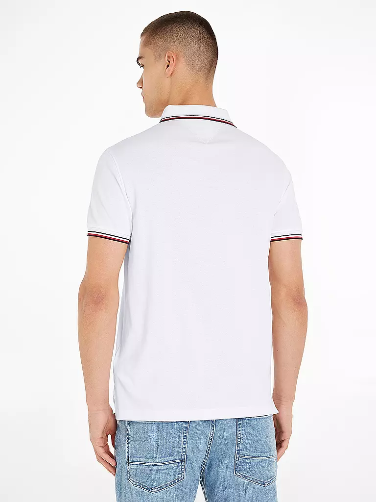 TOMMY HILFIGER | Poloshirt | weiss
