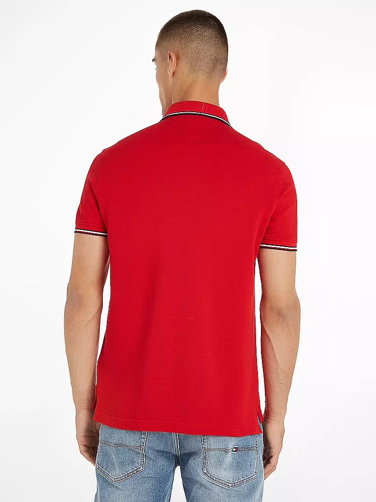 TOMMY HILFIGER | Poloshirt | rot