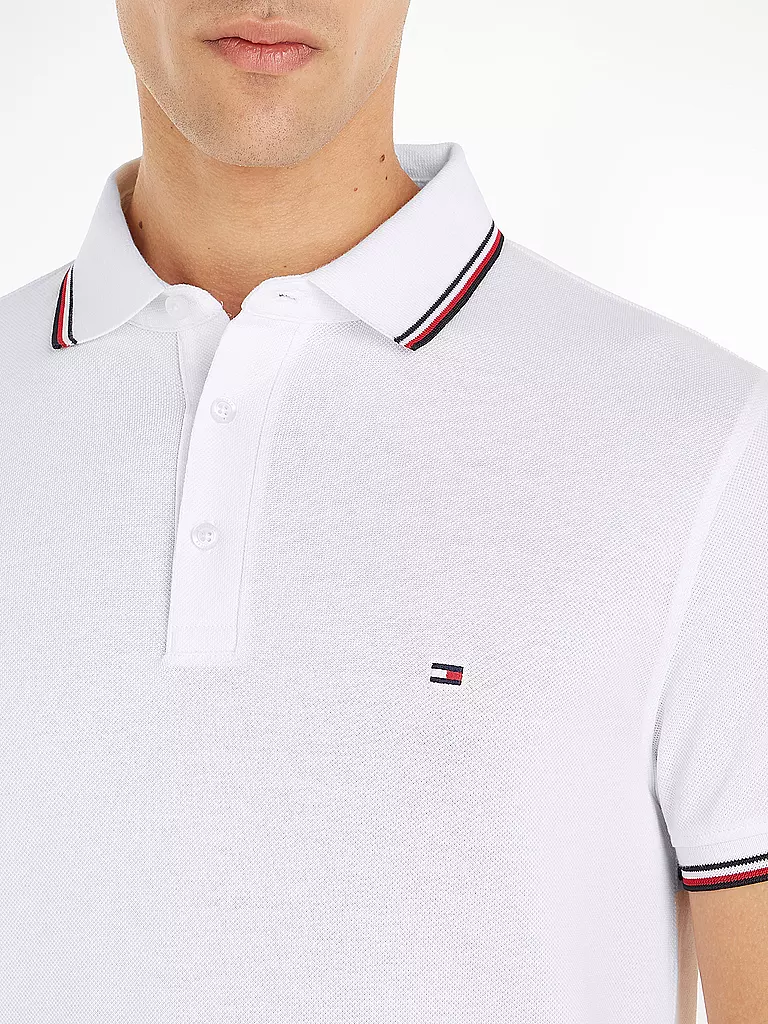 TOMMY HILFIGER | Poloshirt | weiss
