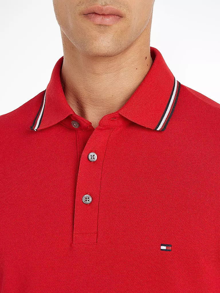 TOMMY HILFIGER | Poloshirt | rot