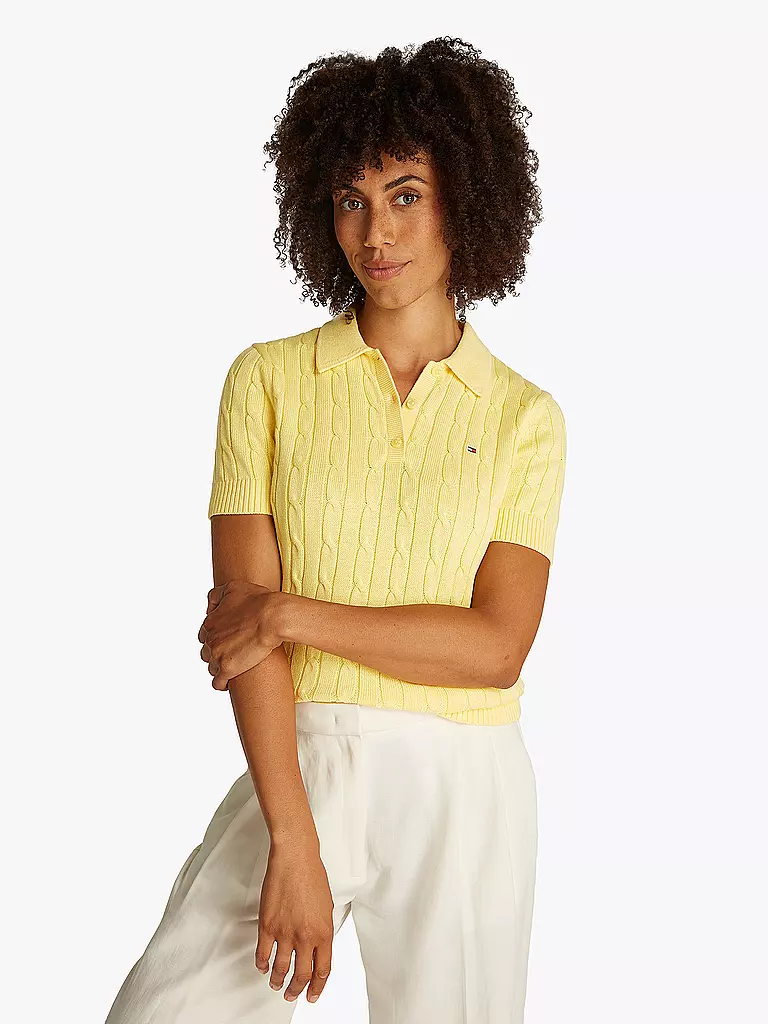 TOMMY HILFIGER | Poloshirt | gelb