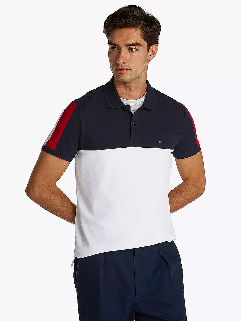 TOMMY HILFIGER | Poloshirt | weiss