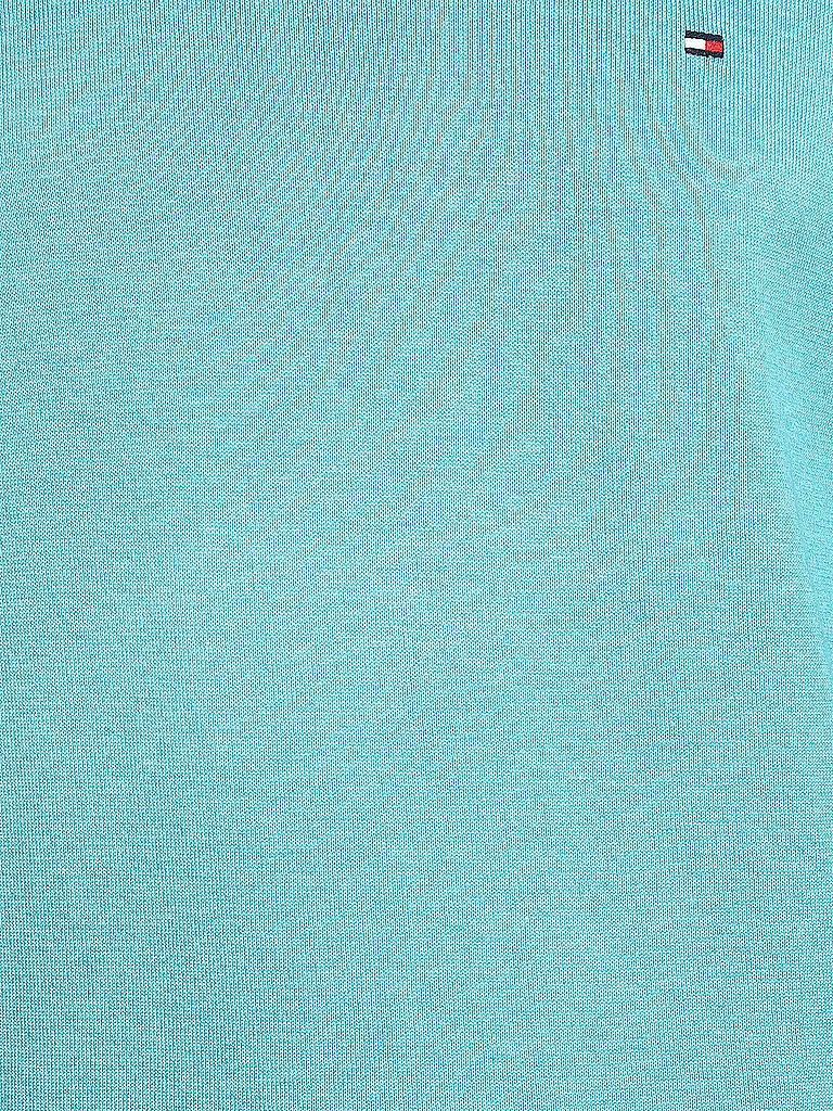 TOMMY HILFIGER | Pullover "Cotton/Silk" | blau