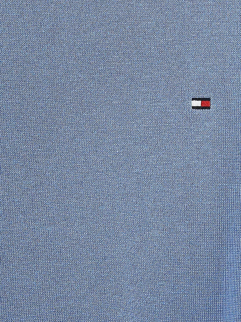 TOMMY HILFIGER | Pullover "Cotton/Silk" | blau