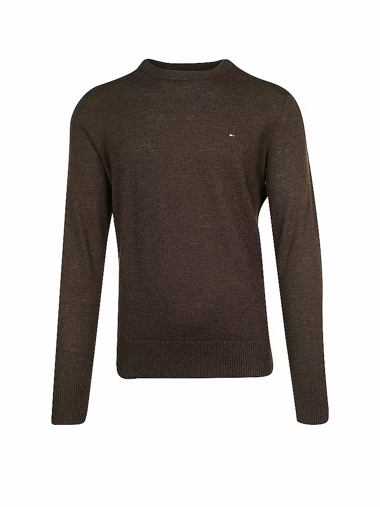 TOMMY HILFIGER | Pullover "Lambswool" | grün