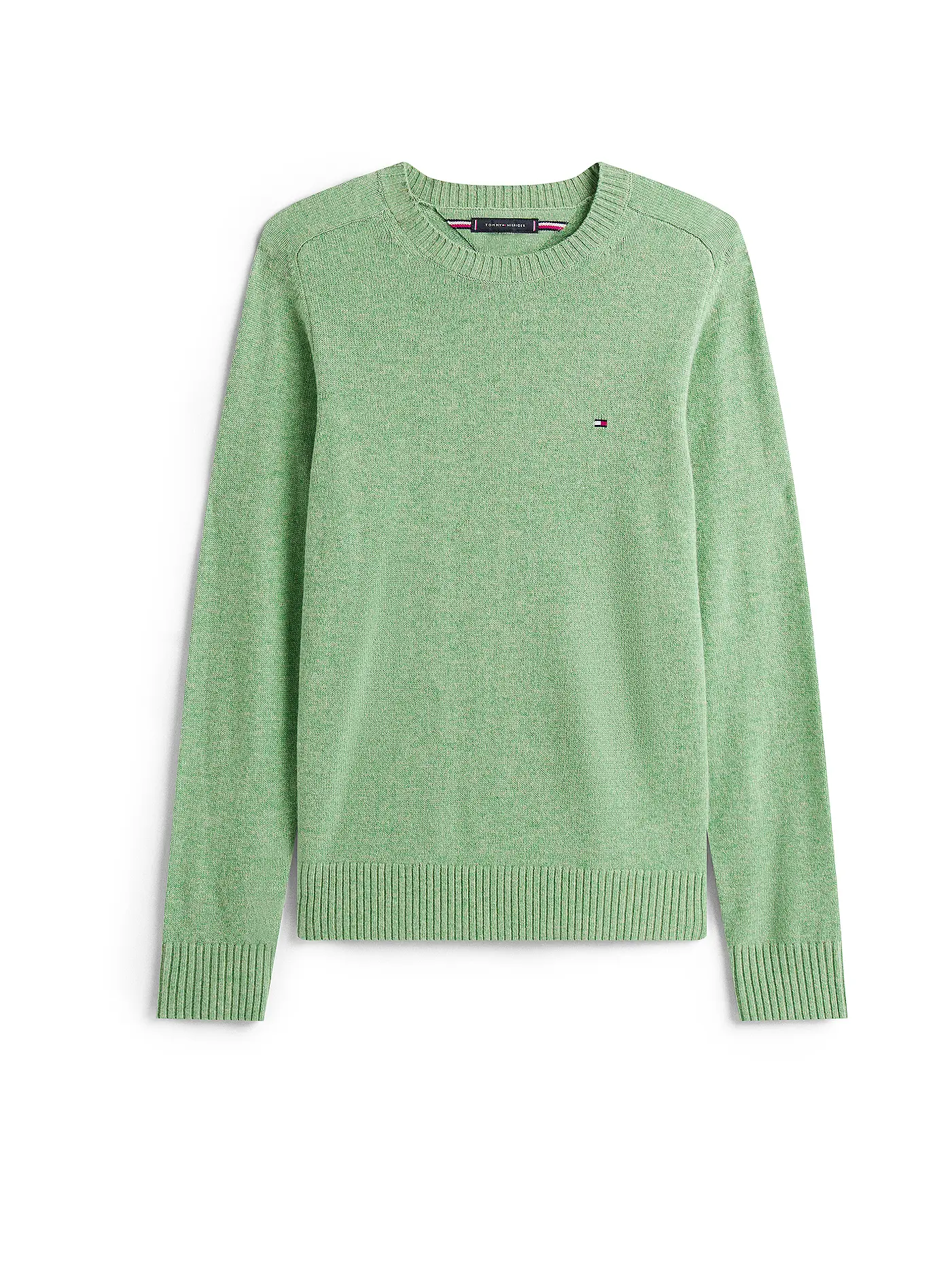 TOMMY HILFIGER | Pullover  | hellgrün