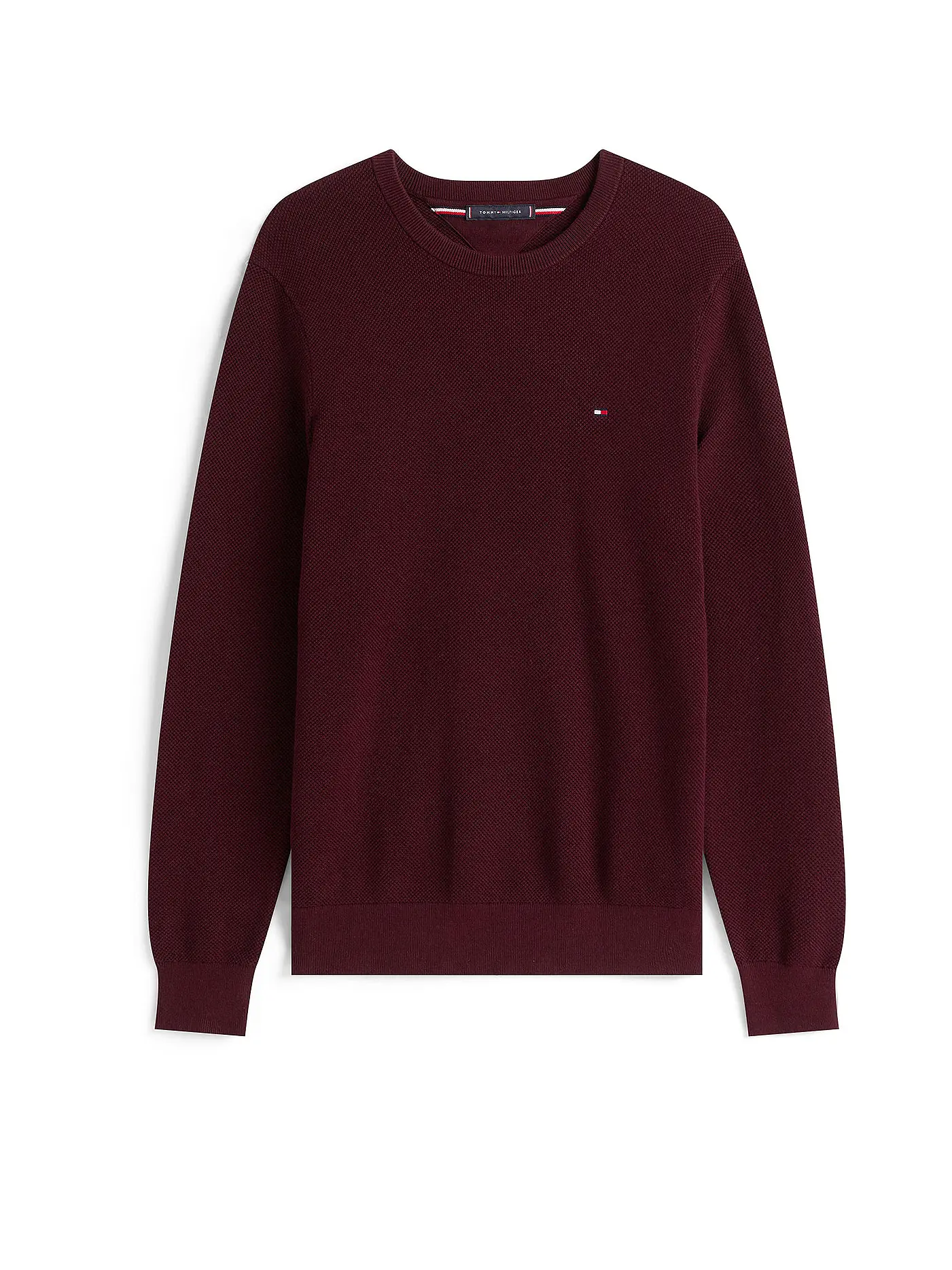 TOMMY HILFIGER | Pullover  | dunkelrot