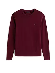 TOMMY HILFIGER | Pullover | dunkelrot