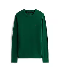 TOMMY HILFIGER | Pullover | dunkelgrün