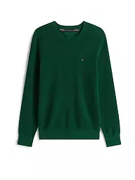 TOMMY HILFIGER | Pullover | dunkelgrün