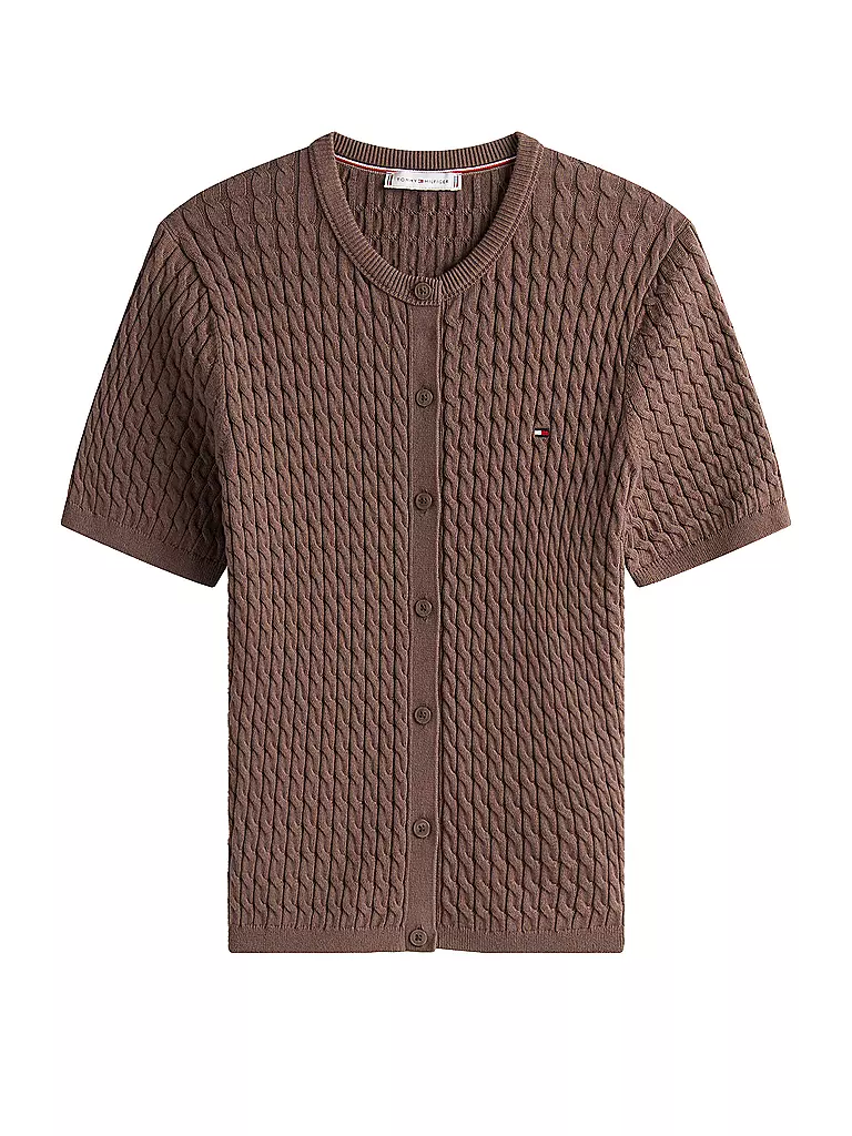 TOMMY HILFIGER | Pullover  | braun