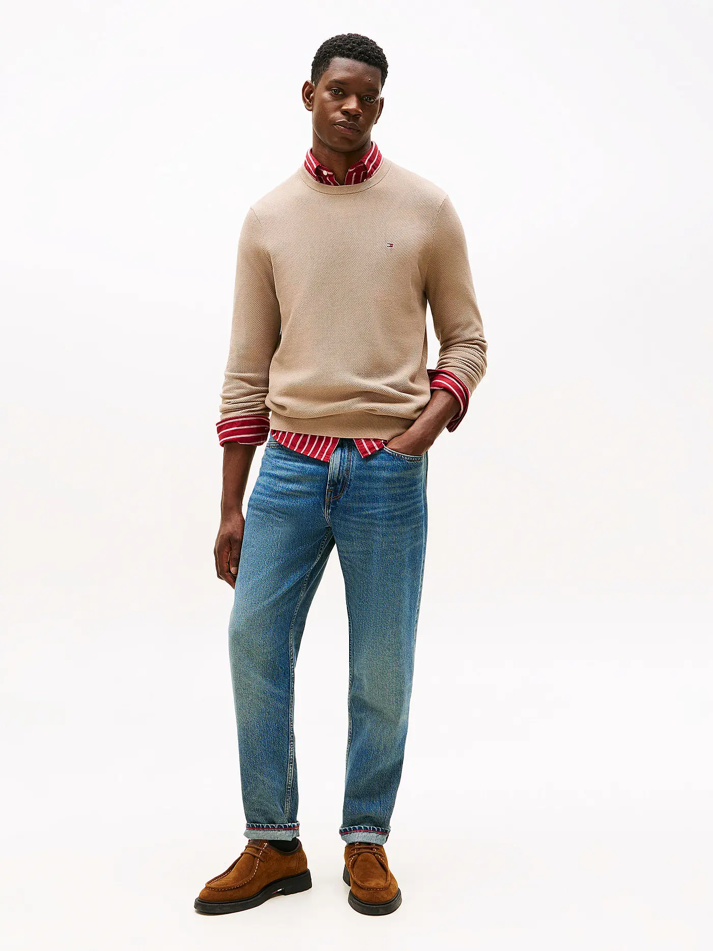 TOMMY HILFIGER | Pullover  | beige