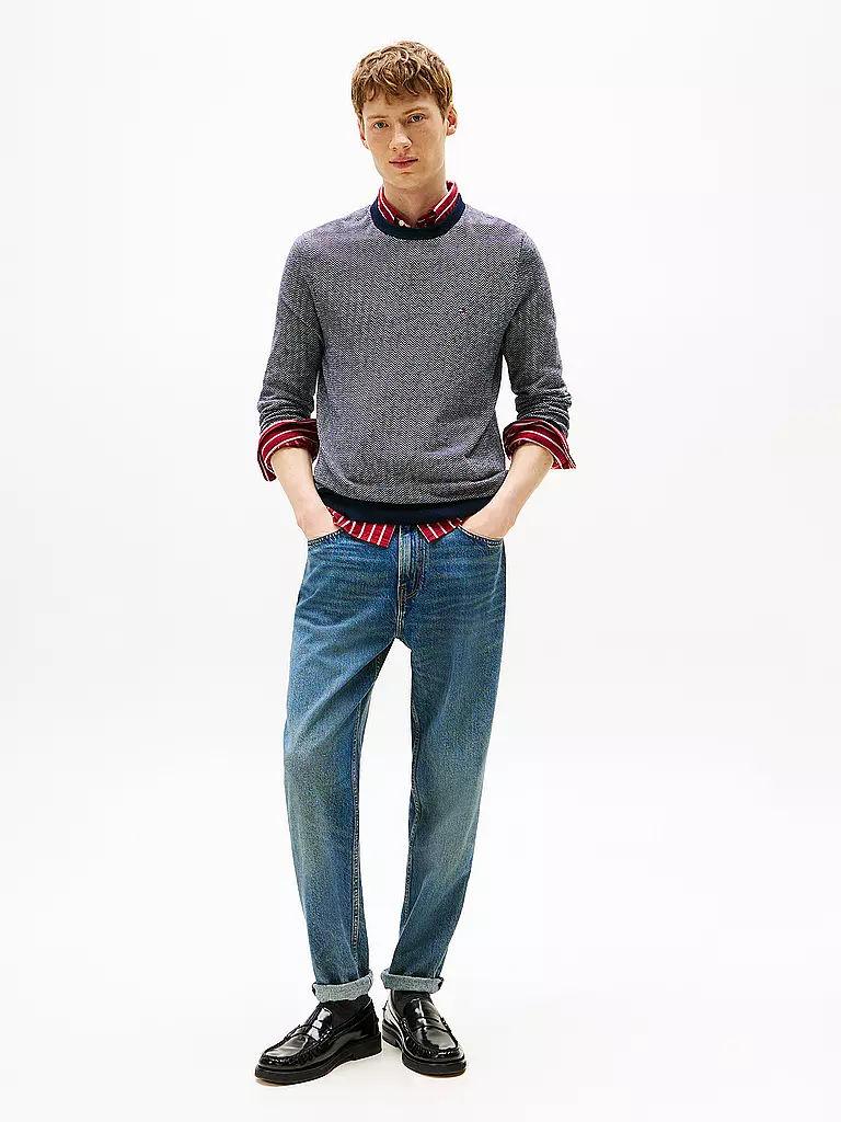 TOMMY HILFIGER | Pullover  | blau