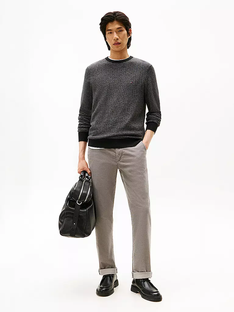 TOMMY HILFIGER | Pullover  | grau