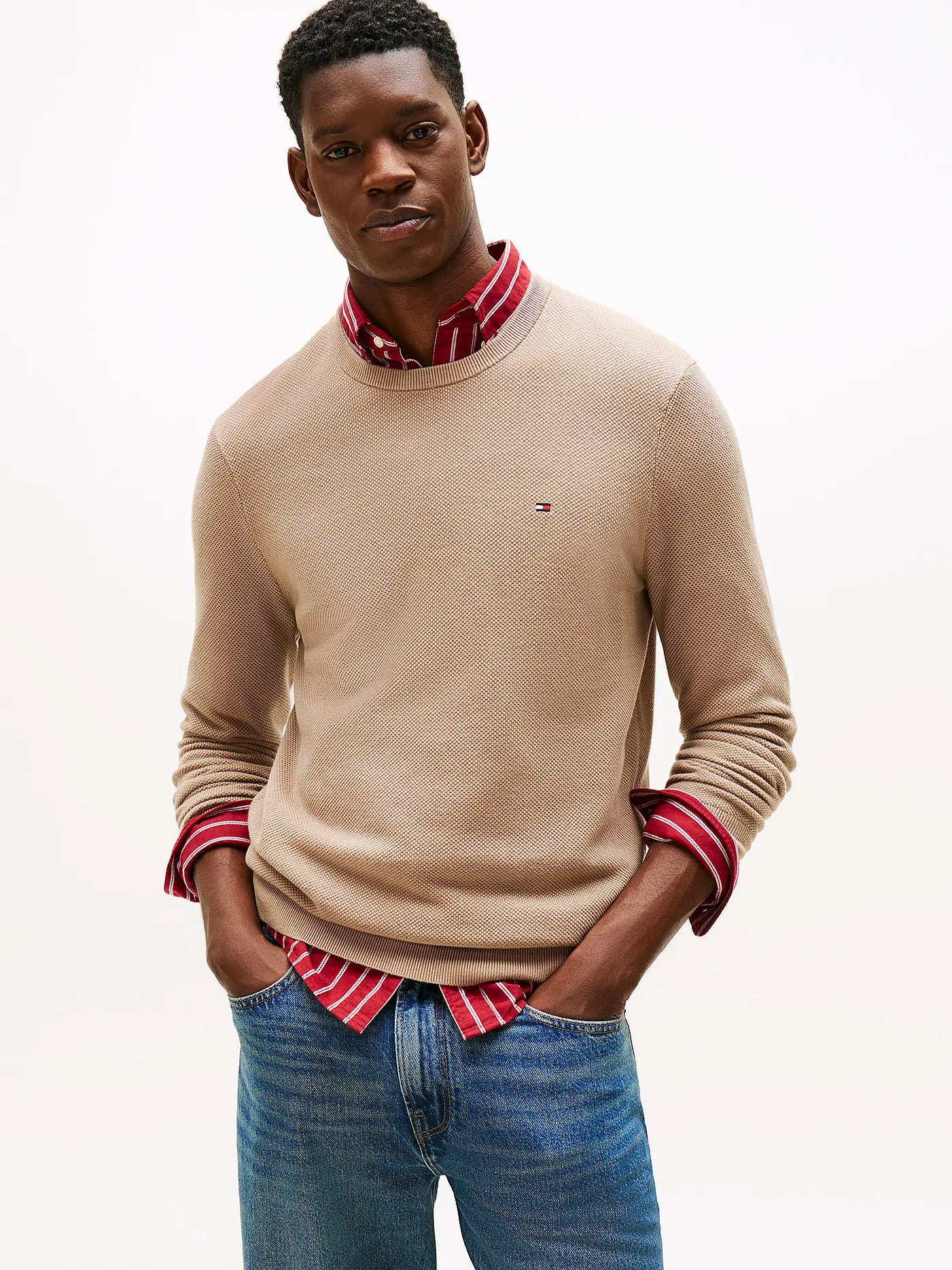 TOMMY HILFIGER | Pullover  | beige