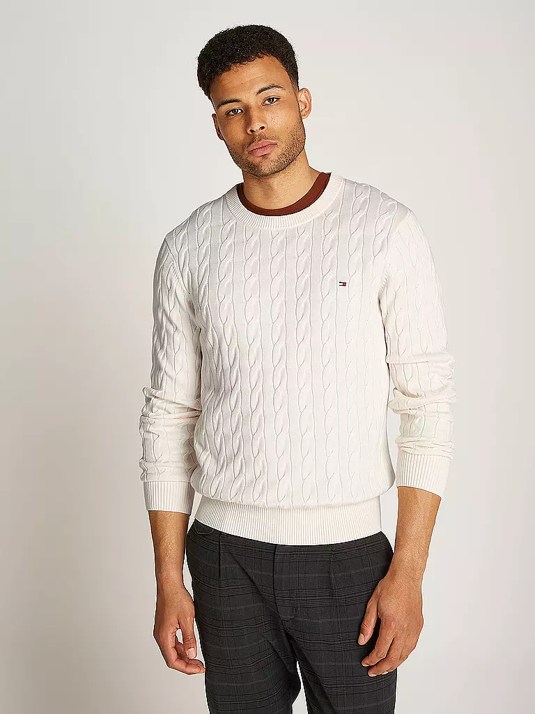 TOMMY HILFIGER | Pullover  | creme